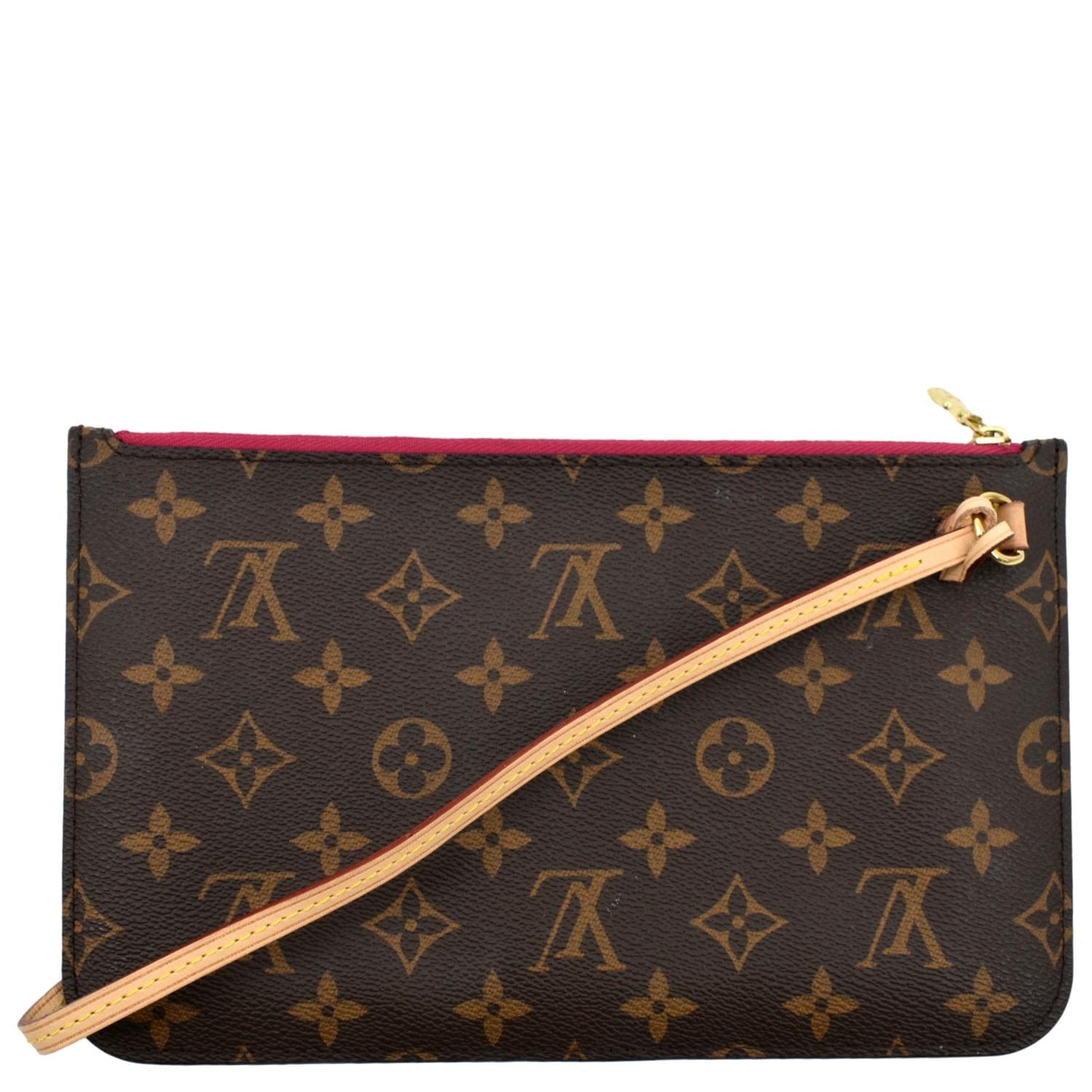 Louis Vuitton Pochette Monogram from a Neverfull Wristlet Crossbody –  Debsluxurycloset