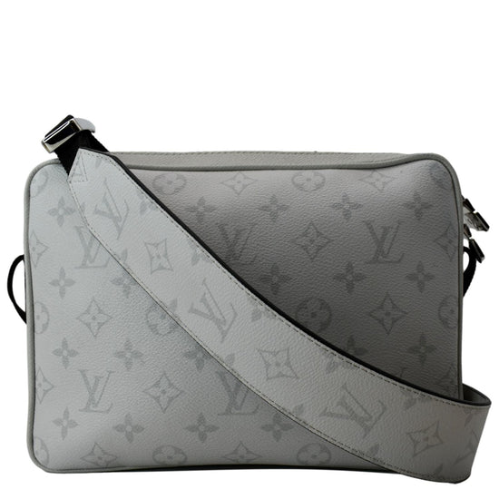 Louis Vuitton Outdoor Messenger Bag Arctic White Taiga Leather Monogra –  Mills Jewelers & Loan