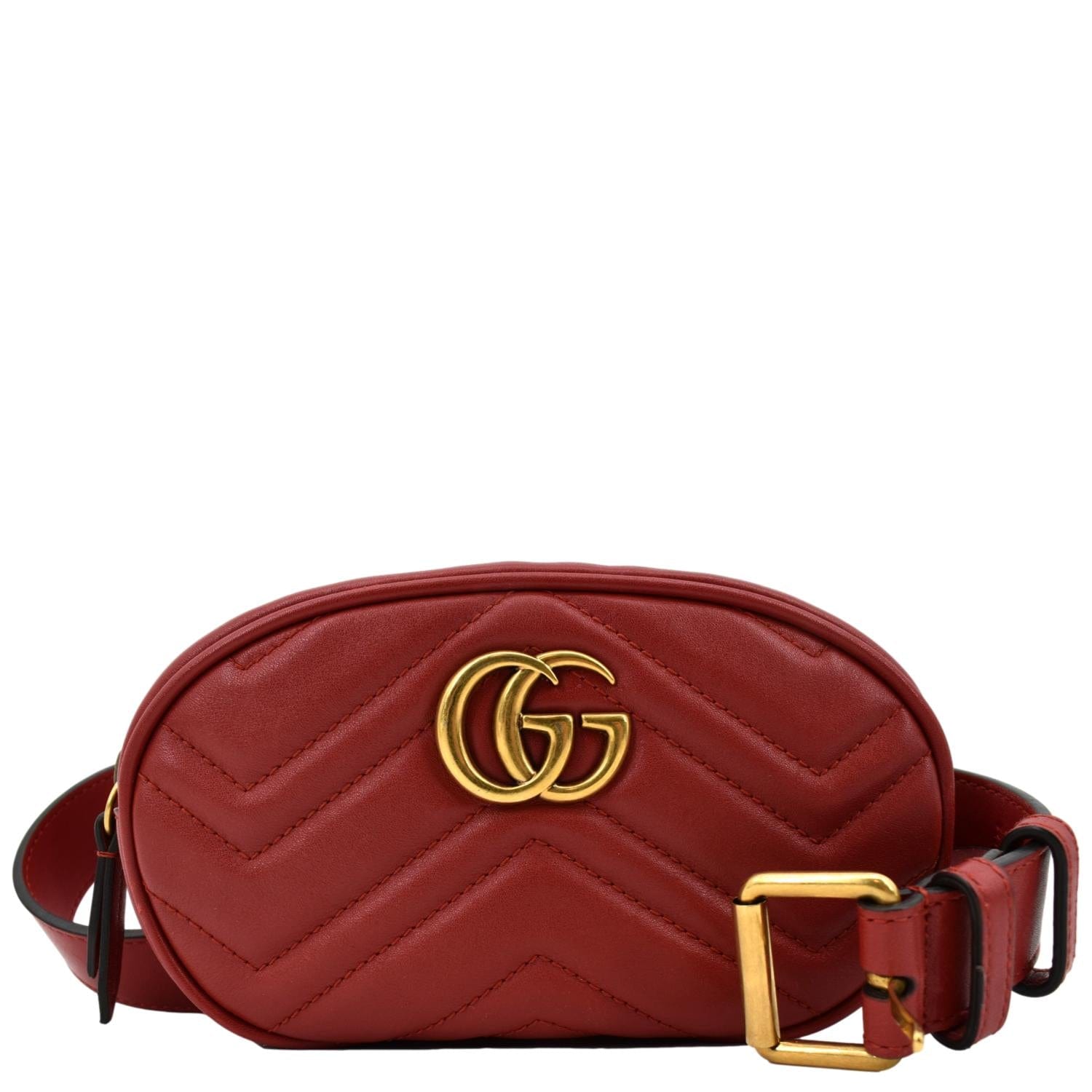 Gucci GG Marmont Matelassé Leather Belt Bag