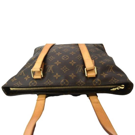 Piano cloth handbag Louis Vuitton Brown in Fabric - 21776097