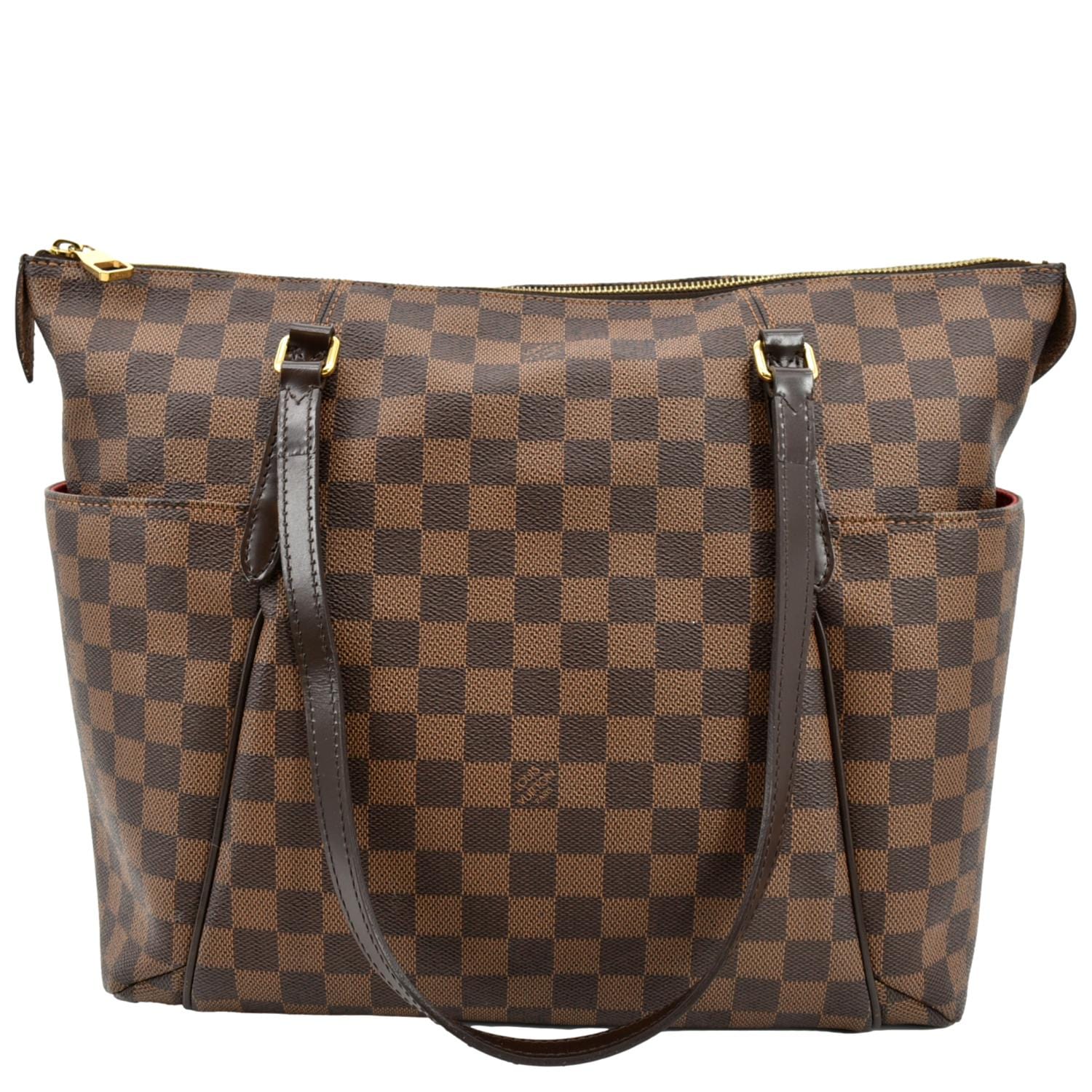 LOUIS VUITTON DAMIER EBENE TOTALLY MM (2016) SHOULDER BAG