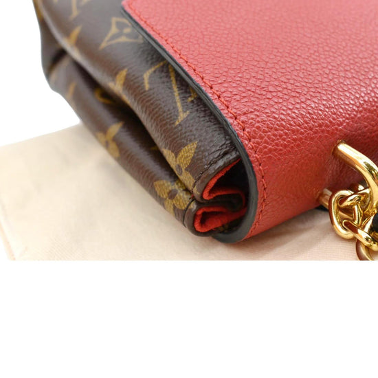 Louis Vuitton Saint Placide M43713 Red Monogram Canvas and Calf Leathe -  MyDesignerly