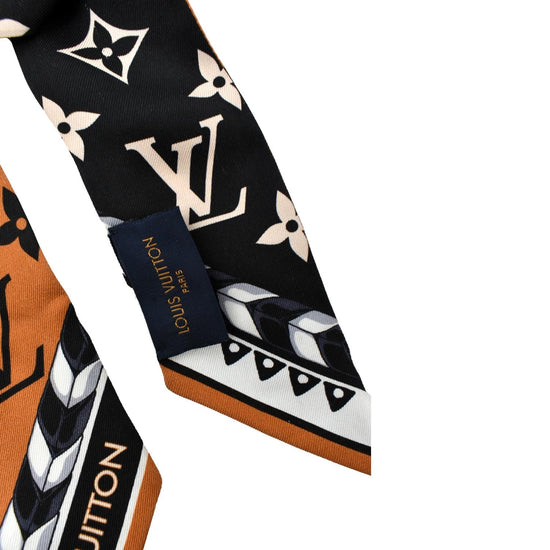 Louis Vuitton Silk Crafty Confidential Bandeau Scarf (SHF-22134) – LuxeDH