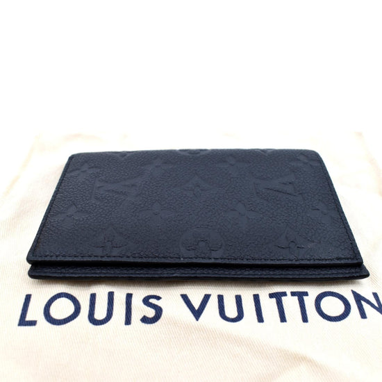 LOUIS VUITTON Monogram Empreinte Black Leather Passport Cover NEW!! Re –  HOUSE of LUXURY @ Haile