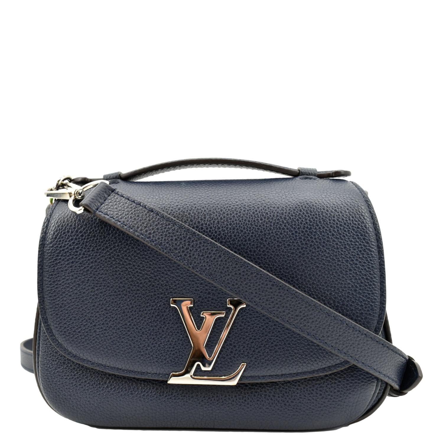 LOUIS VUITTON Vivienne NM Grained Calfskin Leather Shoulder Bag Black