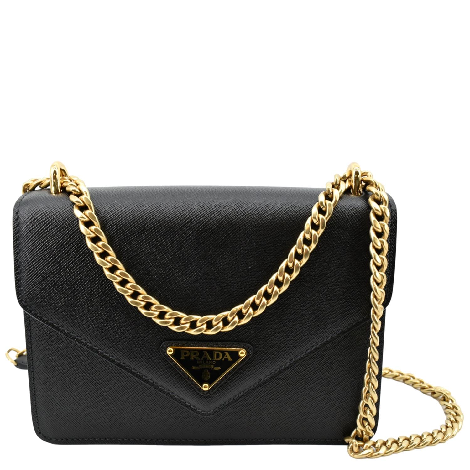 The Austin | Lux Black - Quilted Clutch / Crossbody