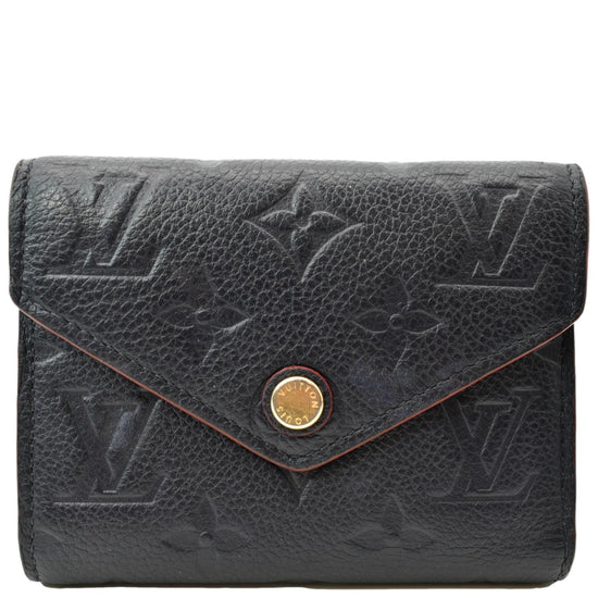 Louis Vuitton, Bags, Louis Vuitton Virtuose Wallet Monogram Empreinte  Leather Navy Blue