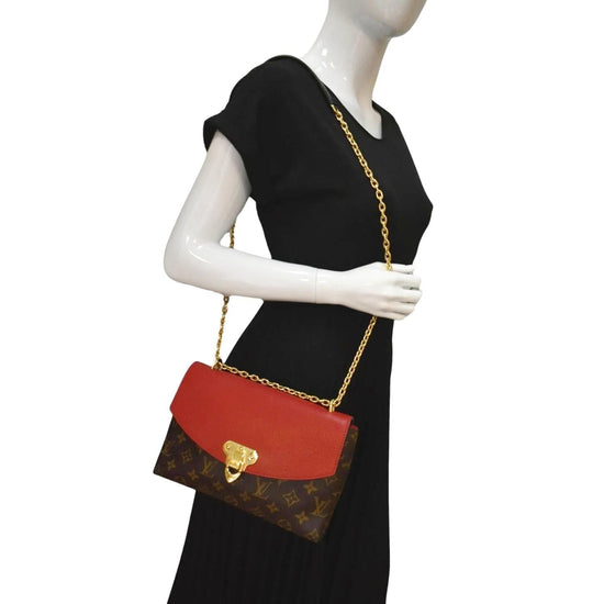 Louis Vuitton Saint Placide Red Cerise Shoulder Bag