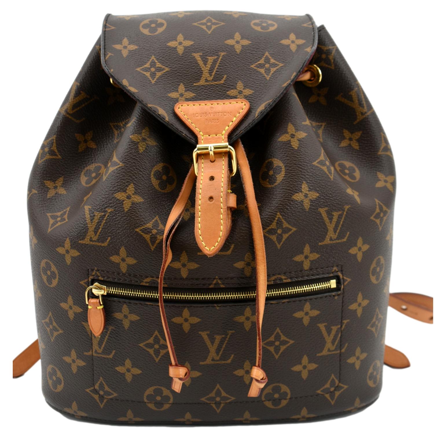 Shop Louis Vuitton Discovery Monogram Canvas Leather Logo Backpacks  (M46440) by Bellaris