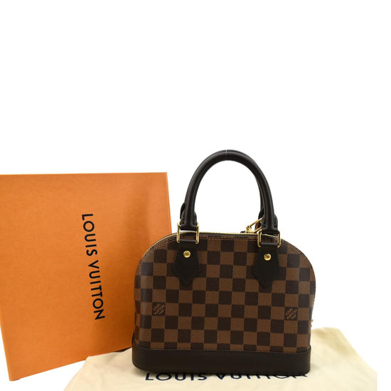 louis vuitton black alma bb