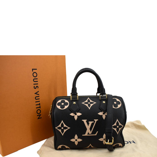 Louis Vuitton Speedy 25 Bandouliere Monogram Crossbody Bag