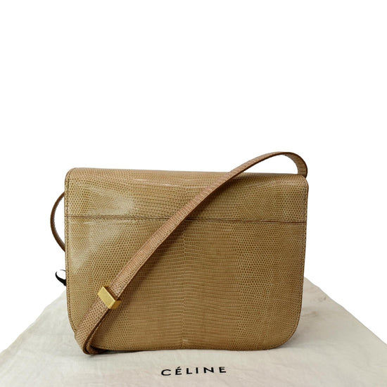 Celine Classic Box Bag Lizard Medium - ShopStyle