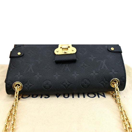 LOUIS VUITTON Vavin PM Turtledove Monogram Empreinte Leather Shoulder Bag