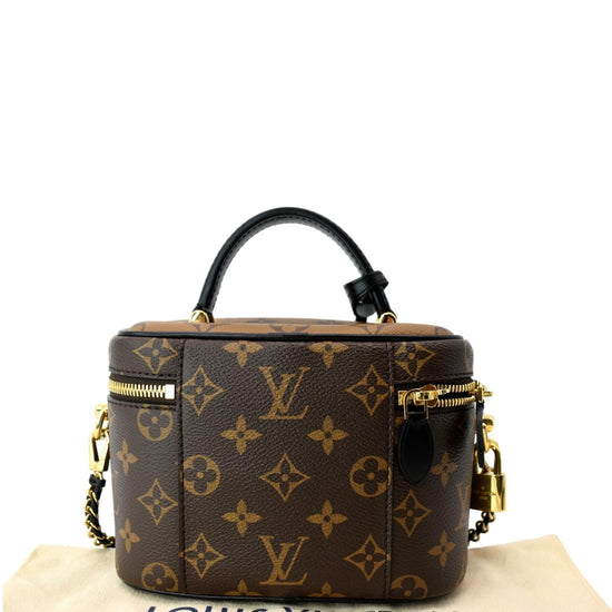 Vanity leather crossbody bag Louis Vuitton Brown in Leather - 30541046