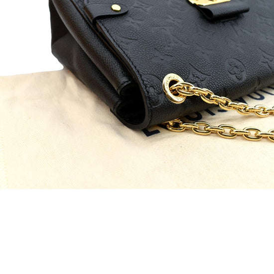 LOUIS VUITTON Vavin PM Empreinte Leather Chain Shoulder Bag + Tags Receipt  Box