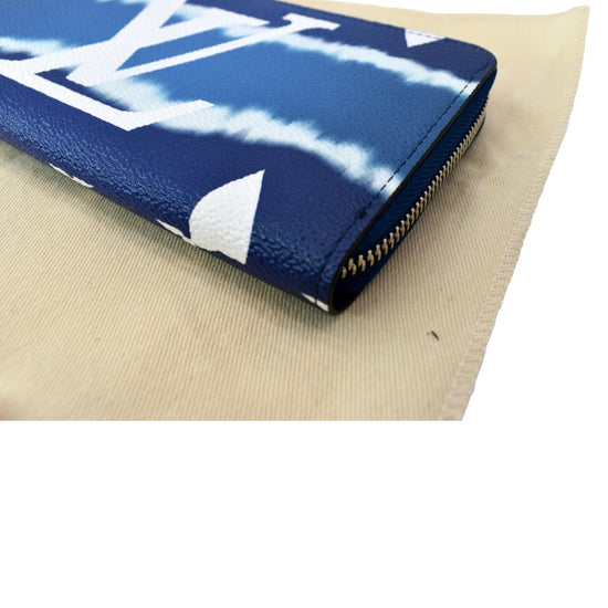 Louis Vuitton Blue Tie Dye Wallet