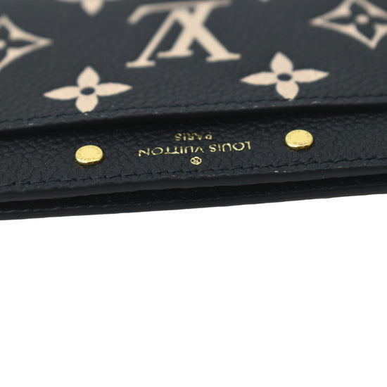 Card Holder Bicolour Monogram Empreinte Leather - Wallets and
