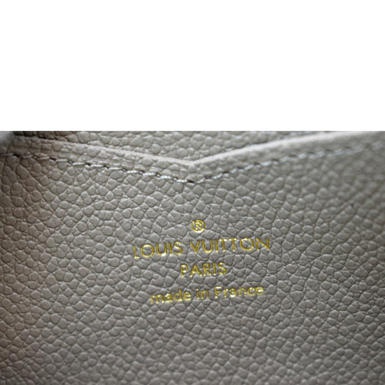Louis Vuitton Monogram Empreinte Zippy Coin Purse 2023-24FW, Black