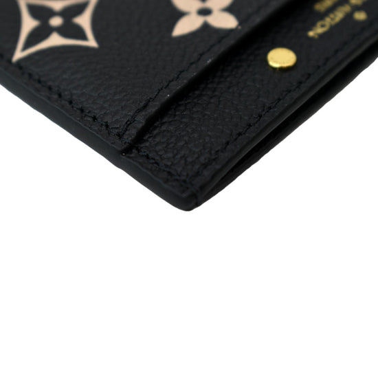 Louis Vuitton Monogram Empreinte Mens Card Holders, Green