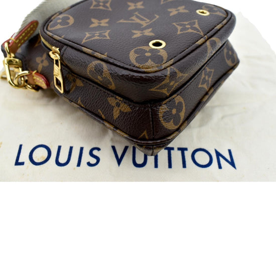 Louis Vuitton Utility Phone Sleeve Monogram Canvas Bag