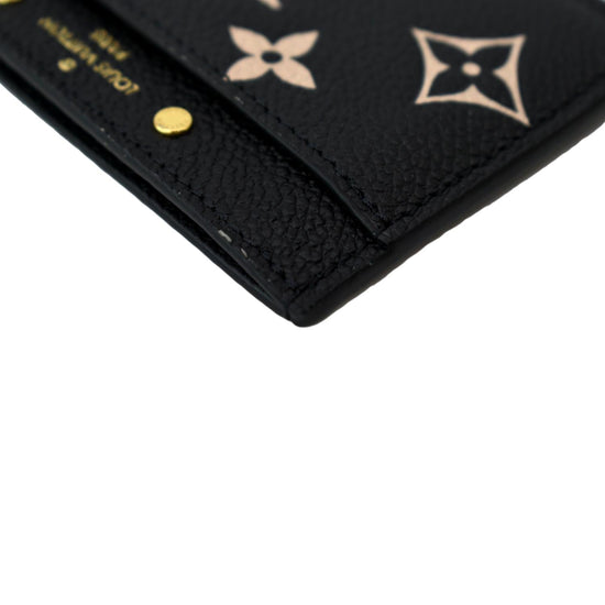 Louis Vuitton LV Monogram Empreinte Leather Card Holder