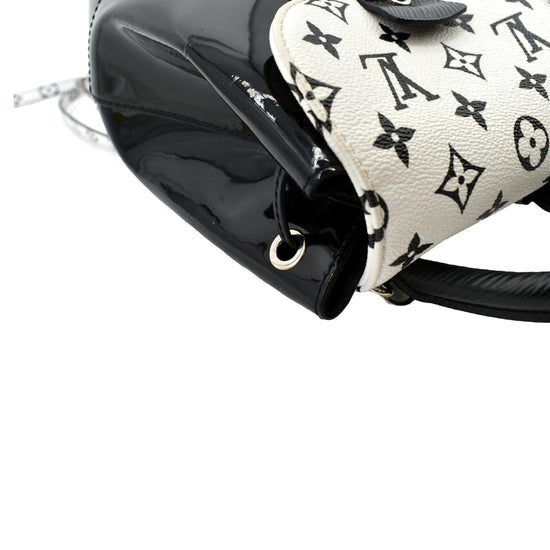 Louis Vuitton Pop Hot Springs Backpack Monogram Black White in Patent  Leather/Coated Canvas with Gold-tone - US