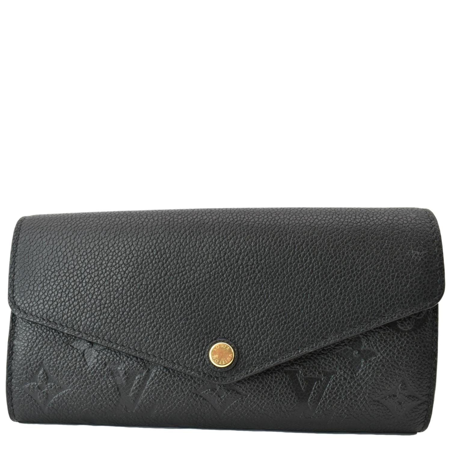 LOUIS VUITTON Card Holder Black Monogram Empreinte