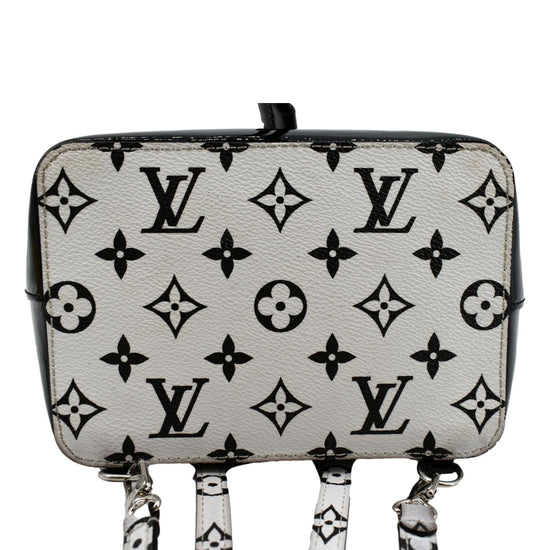 Louis Vuitton Pop Hot Springs Backpack Monogram Black White in Patent  Leather/Coated Canvas with Gold-tone - US