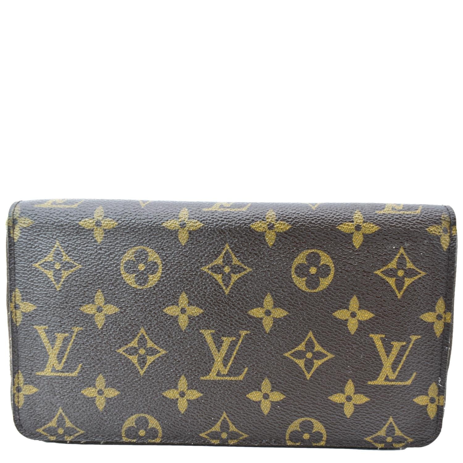 Louis Vuitton Monogram Groom Zippy Organizer Wallet Green