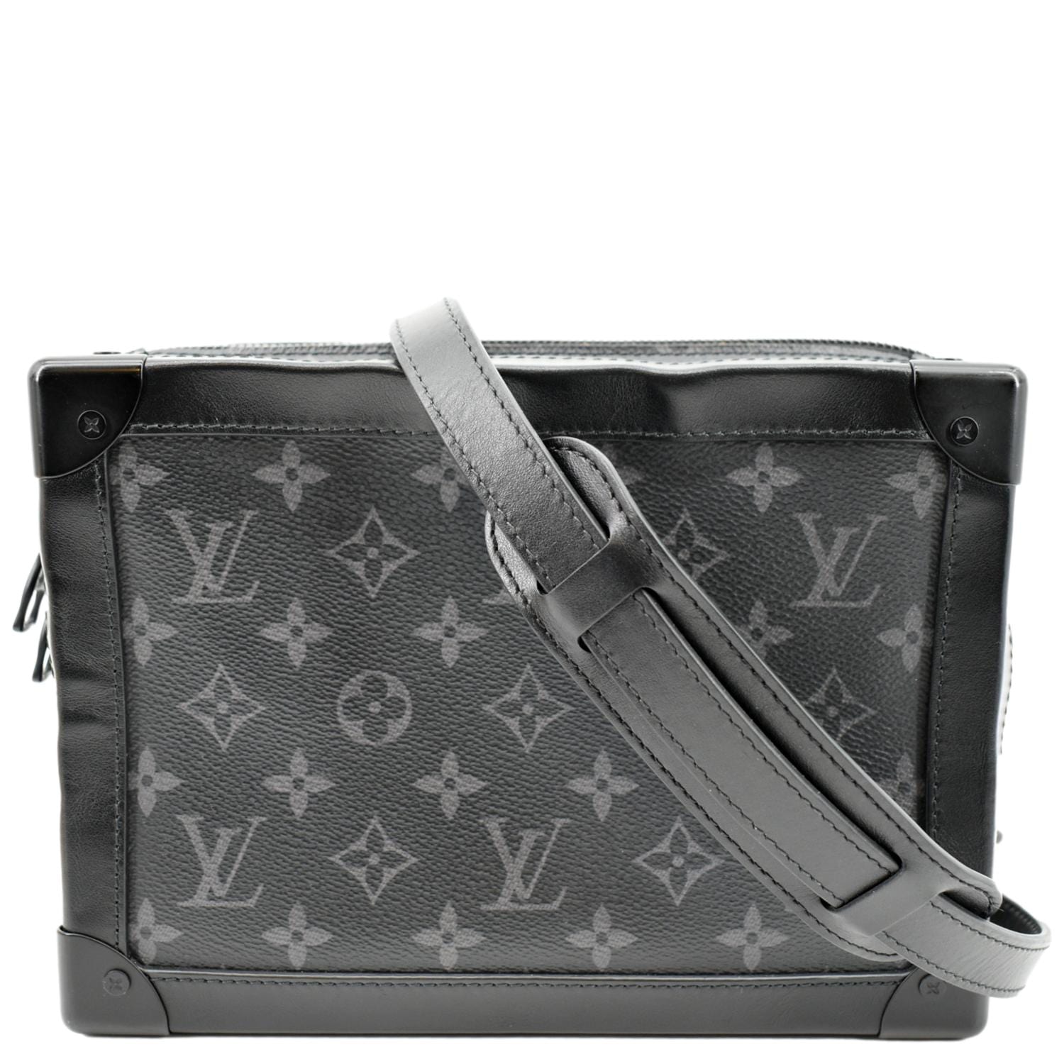 LOUIS VUITTON MONOGRAM ECLIPSE SOFT TRUNK SHOULDER BAG (2020