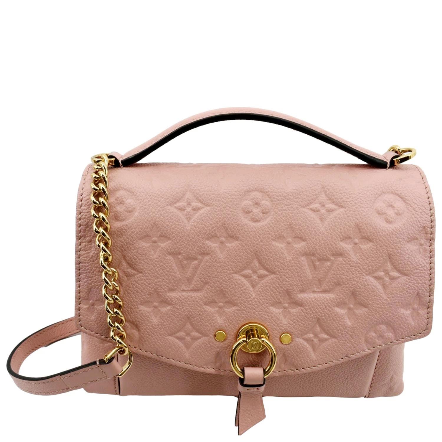 LOUIS VUITTON Blanche BB Rose Poudre Empreinte Crossbody BAG