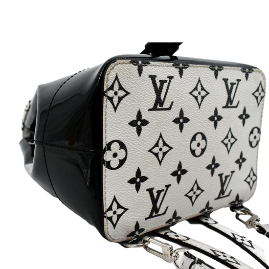 Louis Vuitton Pop Hot Springs Backpack Monogram Black White in Patent  Leather/Coated Canvas with Gold-tone - US