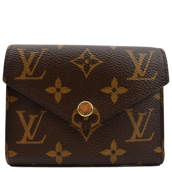Louis Vuitton Wallet Victorine Monogram Brown in Toile Canvas with Brown -  US