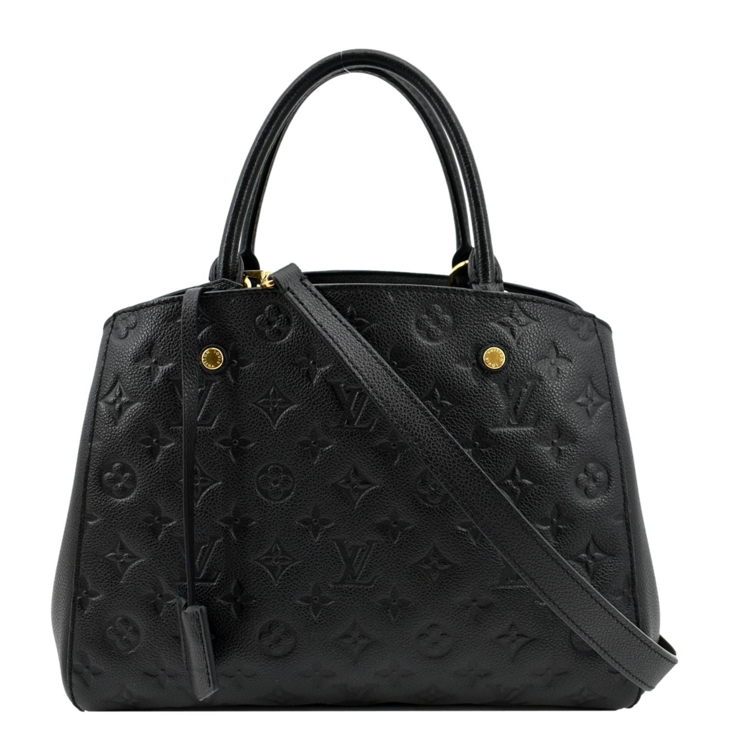 LOUIS VUITTON Monogram Montaigne MM Shoulder Handbag