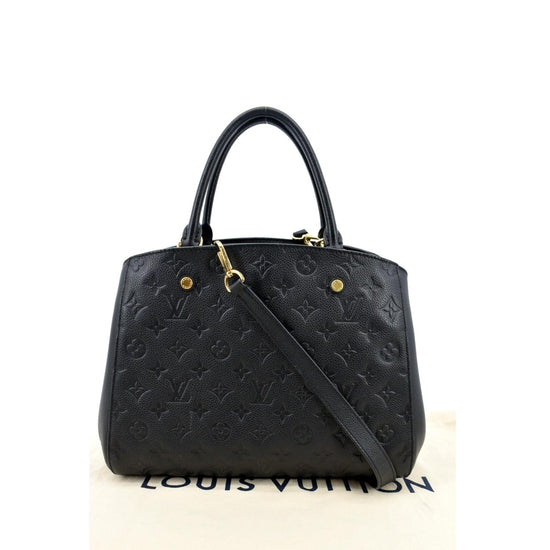 louis vuitton montaigne black