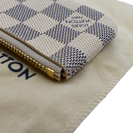 Louis Vuitton Damier Azur Key Pouch BOX – My Girlfriend's Wardrobe LLC