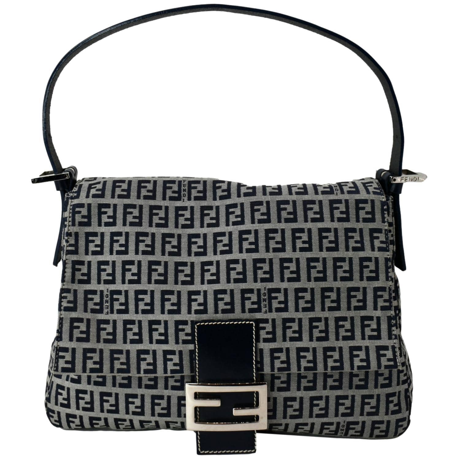 Fendi-Zucchino Baguette Shoulder Bag