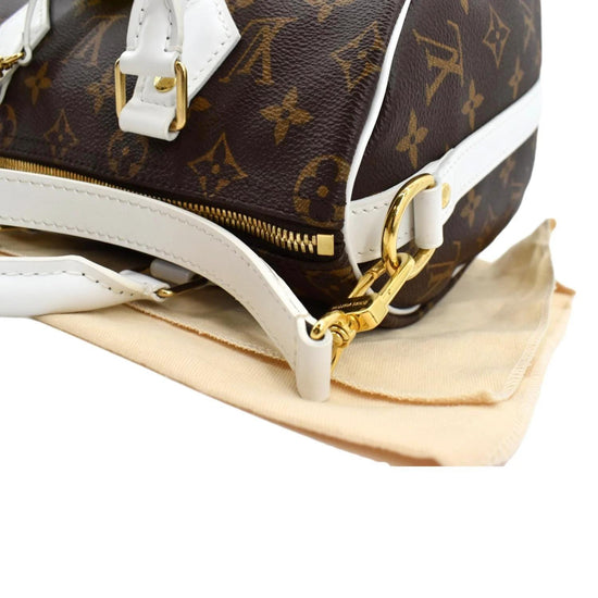 Louis Vuitton x UF Speedy Bandouliere 25 Red in Tufted Canvas with  Gold-tone - US