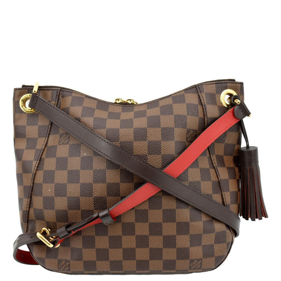 South bank leather crossbody bag Louis Vuitton Brown in Leather - 34968461