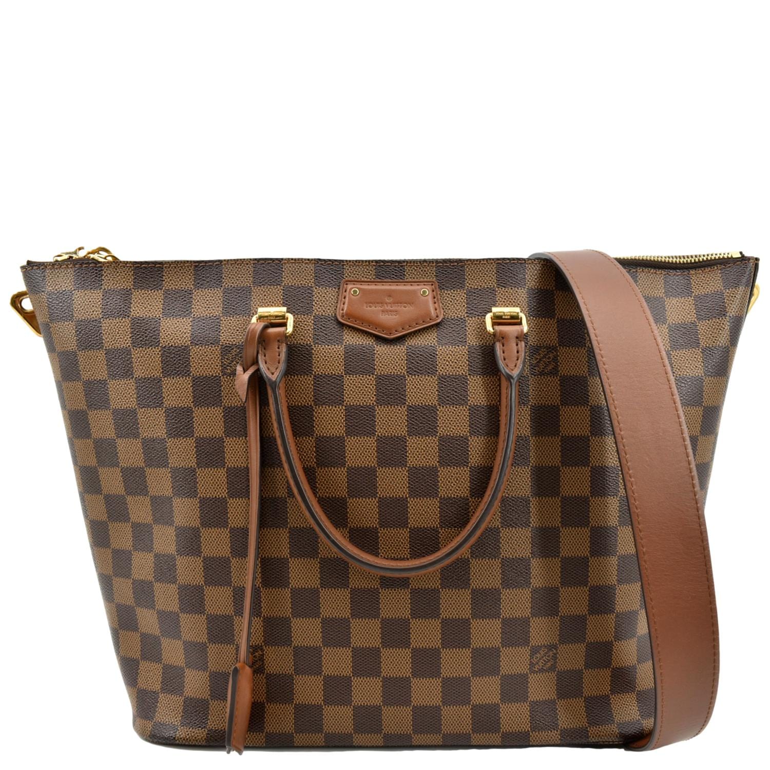 Louis Vuitton Belmont Damier Ebene Top Handle Bag on SALE