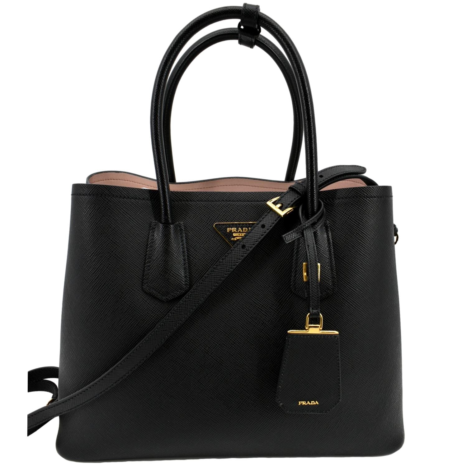 Saffiano Cuir Twin Bag Black (Nero)