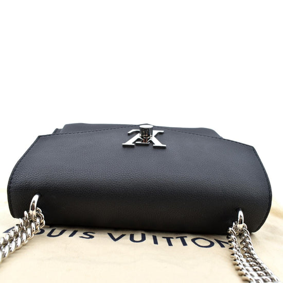 Louis Vuitton Mylockme Chain Calfskin Shoulder Bag – Poshbag Boutique