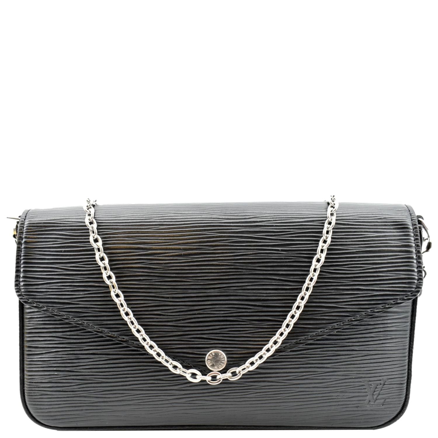 Louis Vuitton Epi Pochette Black - THE PURSE AFFAIR