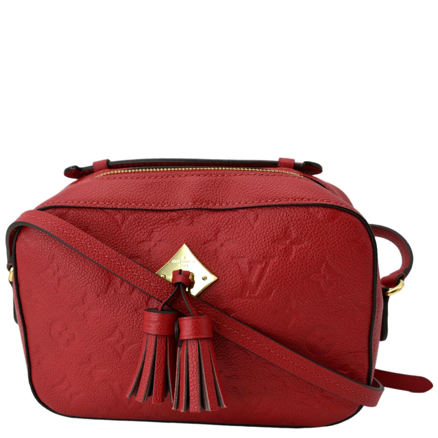 Red Louis Vuitton Monogram Empreinte Twice Crossbody Bag – Designer Revival