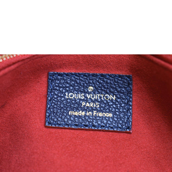 Louis Vuitton Monogram Empreinte Vavin PM Marine Rouge M52271