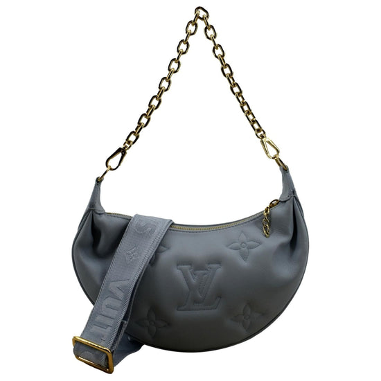LOUIS VUITTON Over the Moon Shoulder Bag M59799 Calf leather Black Used LV