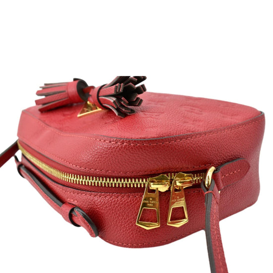 Saintonge Crossbody bag in Monogram Empreinte Leather, Gold Hardware