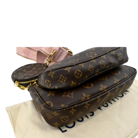 Louis Vuitton Limited Edition Light Pink Monogram Canvas V