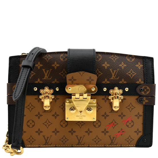 Ví Clutch Louis Vuitton khóa số họa tiết logo chìm siêu cấp like