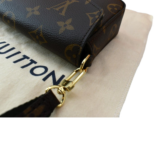 Louis Vuitton Brown Monogram Canvas Félicie Strap & Go Pochette